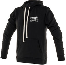 Hoodie Classic Eagle Black S Noir avec impression blanche