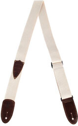 Cotton Hemp Pickholder Strap Blanc