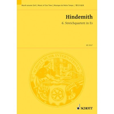 Hindemith - 6TH String Quartet In E Flat - String Quartet