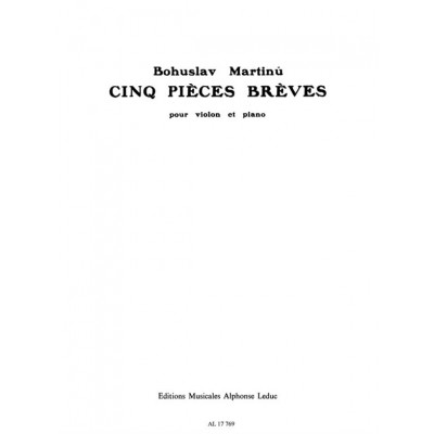 Martinu Bohuslav - 5 Pieces Breves