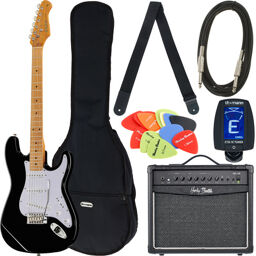 ST-62MN BK Vintage Bundle 2 Noir haute brillance