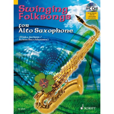 Swinging Folksongs For Saxophone Alto - Saxophone Alto