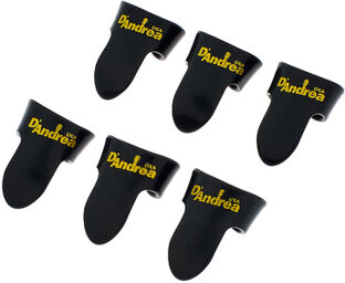 Finger Picks 6-Set Medium BL Noir