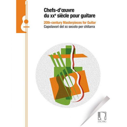 CHEFS-d'oeuvre Du Xxe Siecle Pour Guitare