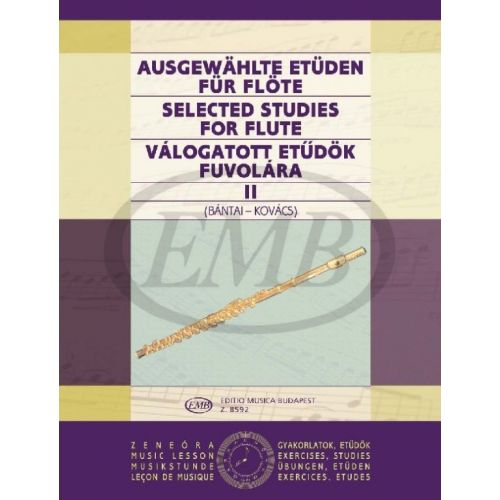 BANTAI-kovacs - Selected Studies Vol.2 - Flute