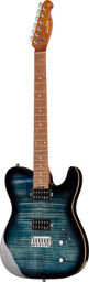 Fusion-T HH HT Roasted B-Stock gloss trans flamed blue burst