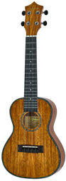 Concert Hawaiian Koa Ukulele naturel satiné