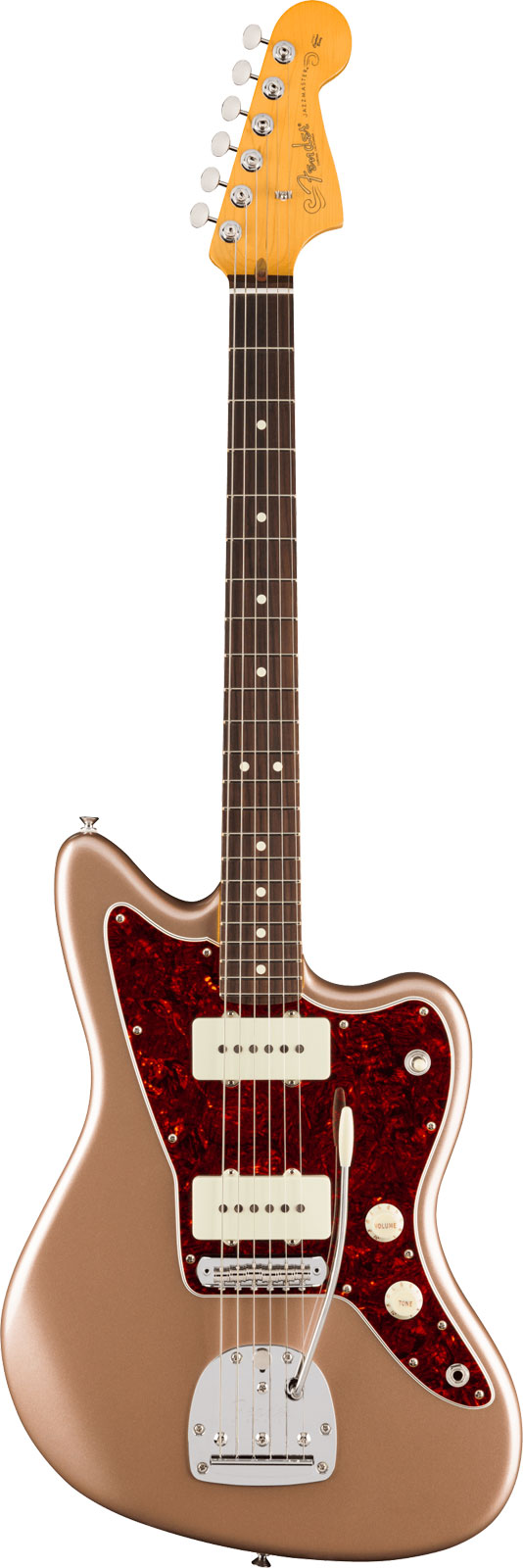 American Professional Classic Jazzmaster RW Faded Firemist Gold