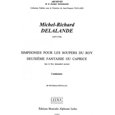 Michel Richard Delalande: Caprice No.2