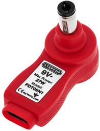 Step Up Tip 9V Center Neg Rouge