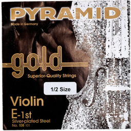 Gold Violin String E1/2