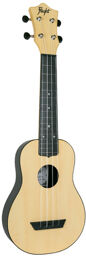 TUS35 NA Travel Ukulele Naturel mat