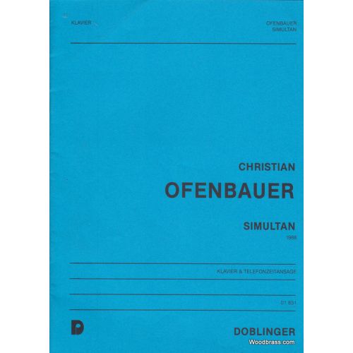 Ofenbauer - Simultan - Piano