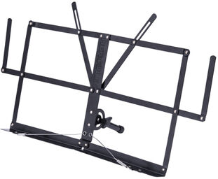 HCBS-010BB Table Music Stand Black