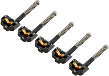 5 KickAss Saddle Set - Black Black