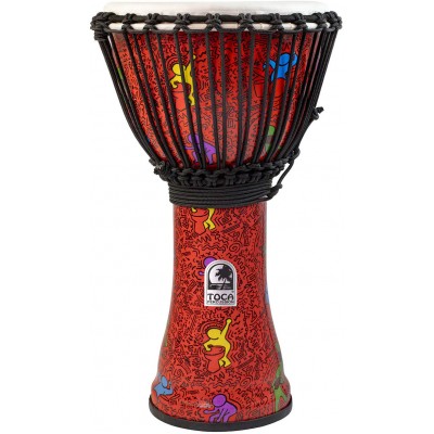 Djembe Freestyle Accord Par Corde Jam Fest Sfdj-10Jf