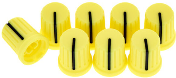 Knob Cap Set - Yellow jaune