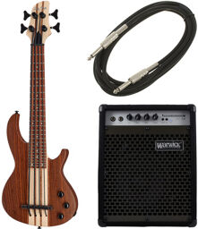UkeBass OPNT Bundle Naturel satiné