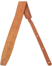 Guitar Strap Suede Brown Marron