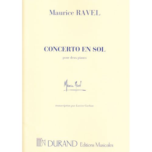 Ravel Maurice - Concerto En Sol - 2 Pianos