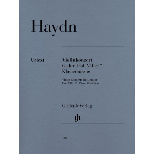 Haydn J. - Concerto For Violin And Orchestra G Major Hob. Viia:4