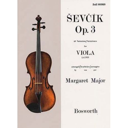 Sevcik - 40 Variations Op.3 - Alto