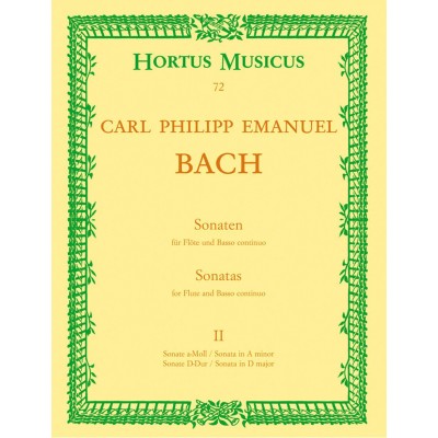 Bach C.ph.e. Sonaten Band 2