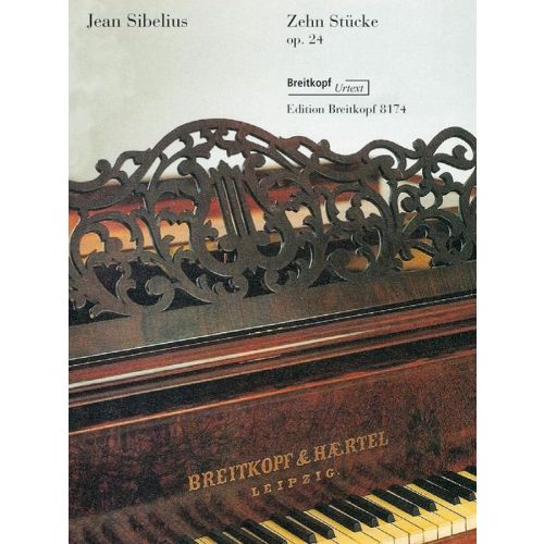 Sibelius J. - 10 Pieces Op. 24 Piano - Piano