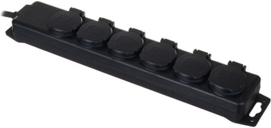 Hinged Lid Socket Dist. 6-Way