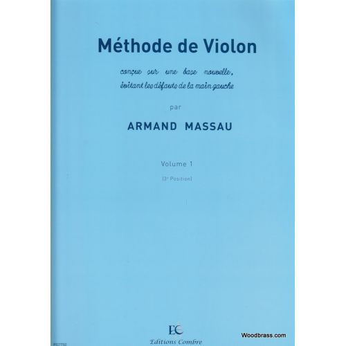 Massau Armand - Methode De Violon Vol.1