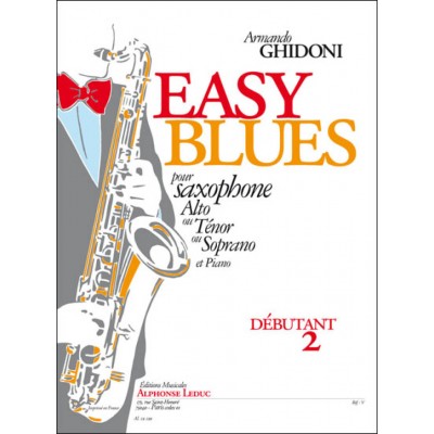 Ghidoni Armando - Easy Blues Débutant 2 - Saxophone & Piano