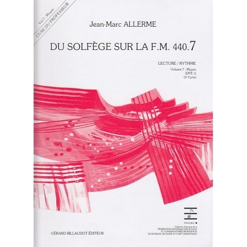 Allerme JEAN-marc - Du Solfege Sur La FM 440.7 Lecture / Rythme (professeur)