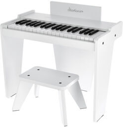 KP-50 Kids Grand Piano White Blanc
