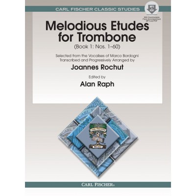 Rochut J. - Melodious Etudes For Trombone Vol.1 + Audio En Ligne
