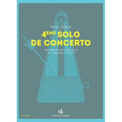 Cousin Emile - 4eme Solo De Concerto - Alto et Piano