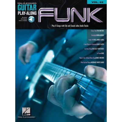 Guitar Play Along Vol.052 - Funk + Audio En Ligne - Guitar Tab