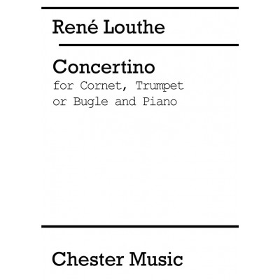 Louthe Rene - Concertino - Trompette & Piano