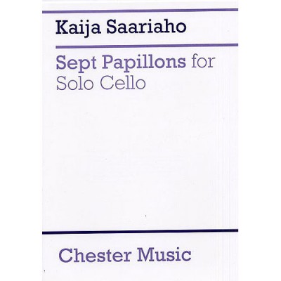 7 Papillons For Solo Cello