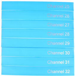 Shrinktube Set 25-32 Bleu