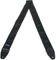 Jacquard Strap - Black Thistle