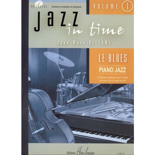 Alle - Jazz In Time Vol.1 Le Blues + Cd - Clavier, Guitare Basse, Batterie