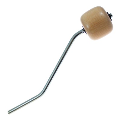 Batte Tête Érable - Tige Chrome - Courbee Double Pédale