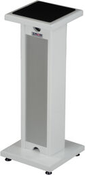 Stand Monitor White Gloss Grey