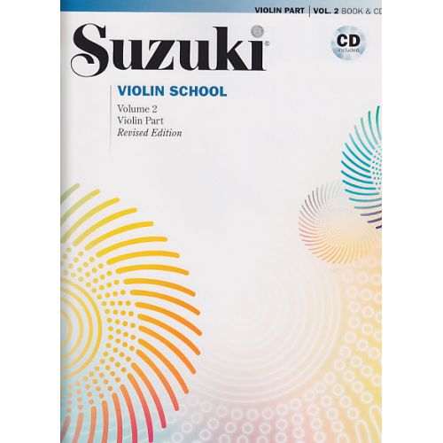 Suzuki Violin School Violin Part Vol.2 + CD - Edition Revisee