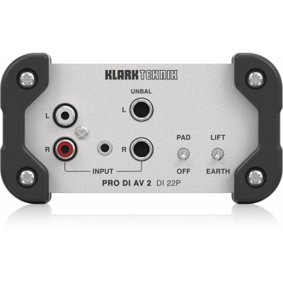 Pro Di Av 2 Di 22P - Boite De Direct Stéréo Passif