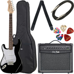 Guitar Set G46 LH Noir haute brillance