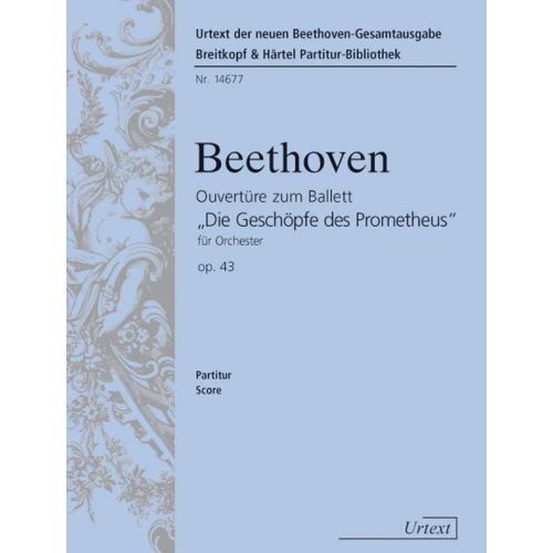 Beethoven Ludwig Van - Prometheus Op. 43. Ouverture - Orchestra