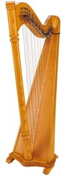 Pillar Lever Harp 34 Strings