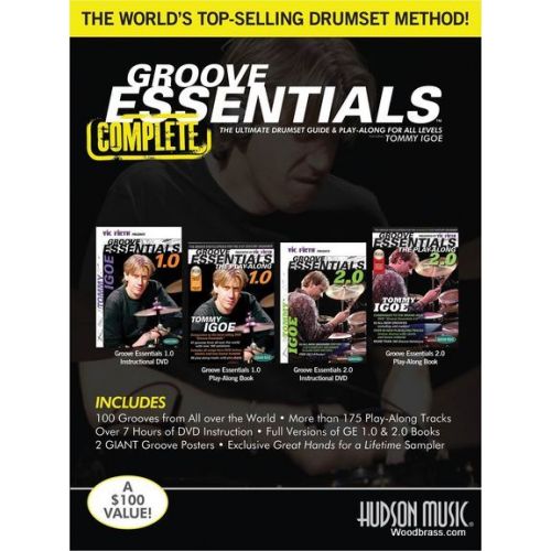 Igoe Tommy - Groove Essentials 1.0 / 2.0 Complete - Batterie