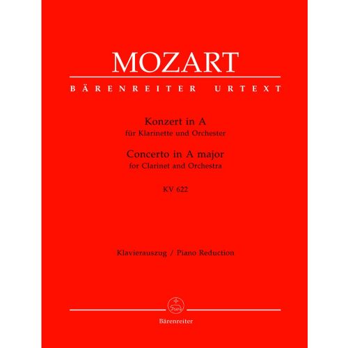 Moz W.A. - Concerto En La Majeur Kv 622 - Clarinette, Piano